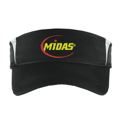  Midas Sport-Tek® Dry Zone® Colorblock Visor Thumbnail